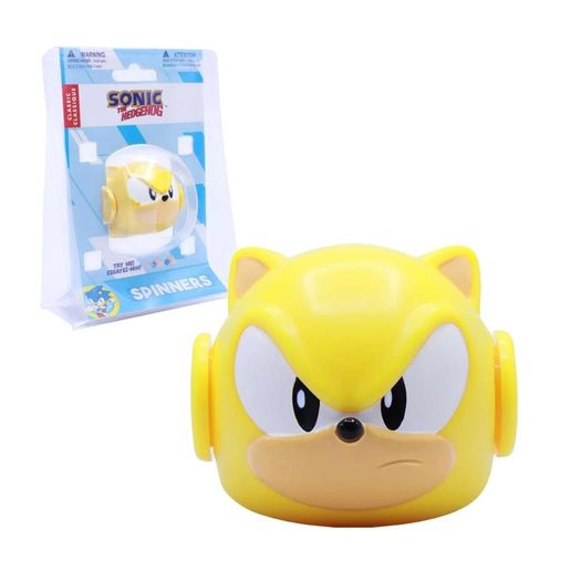 sonic the hedgehog - super sonic - spinners - just toys sonic the hedgehog - super sonic - spinners - just toys