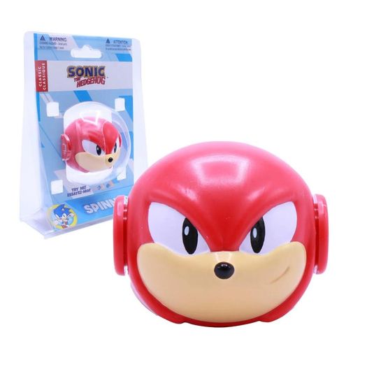 sonic the hedgehog - knuckles - spinners - just toys sonic the hedgehog - knuckles - spinners - just toys