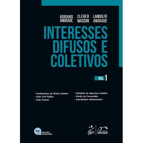 interesses difusos e coletivos - vol 1