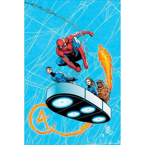coleção homem-aranha: teia de heróis 01 - homem-aranha e quarteto fantástico