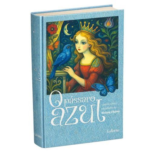 o pássaro azul e outros contos madame d'aulnoy - capa dura