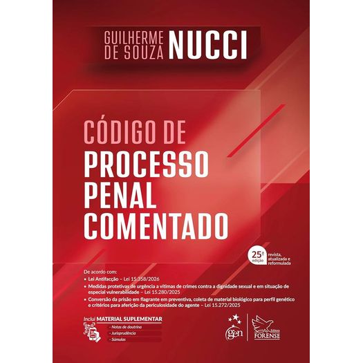 código de processo penal comentado - nucci código de processo penal comentado - nucci