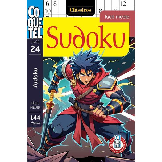 sudoku - nível fácil médio - livro 24 sudoku - nível fácil médio - livro 24