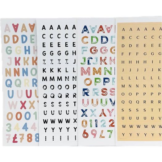 adesivo-letra-craft-collection-diversos-modelos adesivo-letra-craft-collection-diversos-modelos