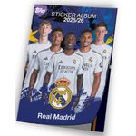 real madrid 2025/26 (kit álbum + figurinhas) - topps