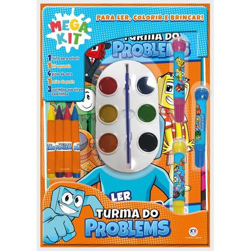 turma do problems - para ler, colorir e brincar