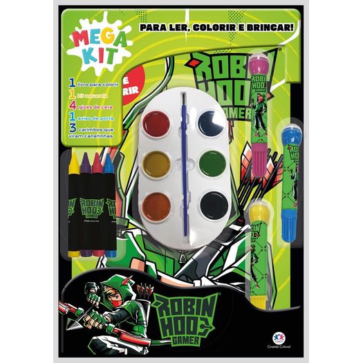 robin hood gamer - para ler, colorir e brincar robin hood gamer - para ler, colorir e brincar