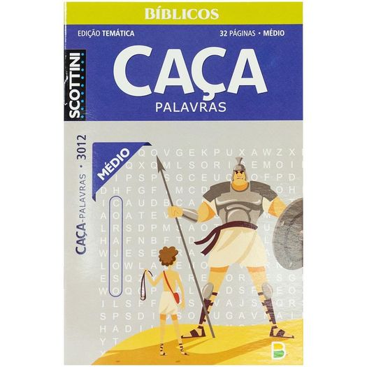 scottini caça palavras biblico n 3012 - médio