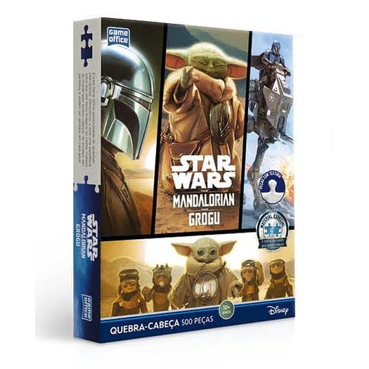 quebra-cabeca-500-pecas-the-mandalorian-and-grogu quebra-cabeca-500-pecas-the-mandalorian-and-grogu