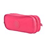 estojo duplo wteen nylon pink