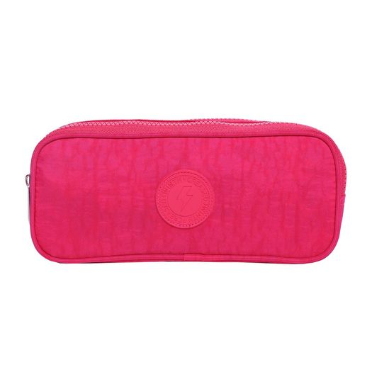 estojo duplo wteen nylon pink estojo duplo wteen nylon pink