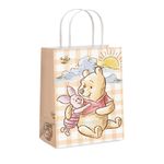 sacola para presente pooh g 32x26,5x1cm