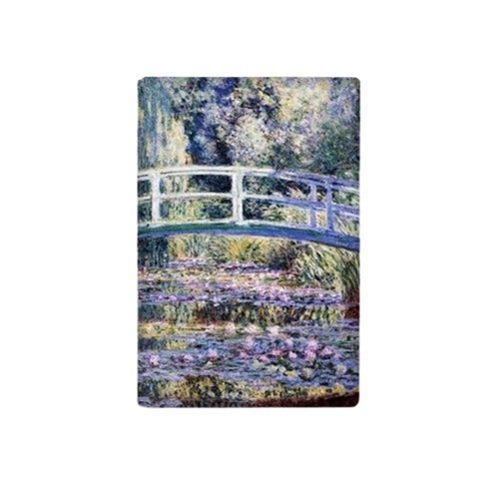 caderno brochura journal lagoa de lírios sem pauta 13x20cm