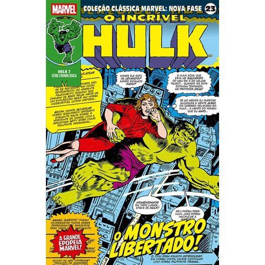 coleção clássica marvel - nova fase 23 - hulk 7 coleção clássica marvel - nova fase 23 - hulk 7