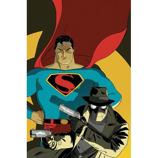 homem-aranha e superman - capa variante 3 homem-aranha e superman - capa variante 3