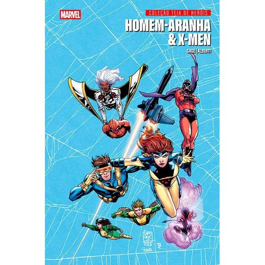 coleção homem-aranha - teia de heróis 2 - homem-aranha e x-men