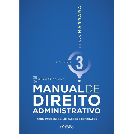 manual de direito administrativo - vol 3