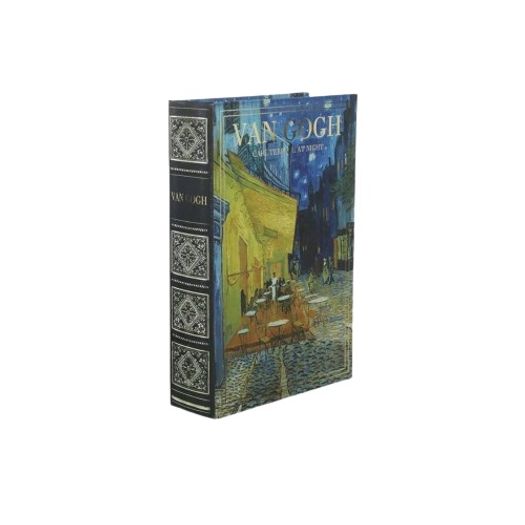 caixa livro van gogh terraço mdf g caixa livro van gogh terraço mdf g
