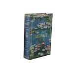 caixa livro monet mdf g