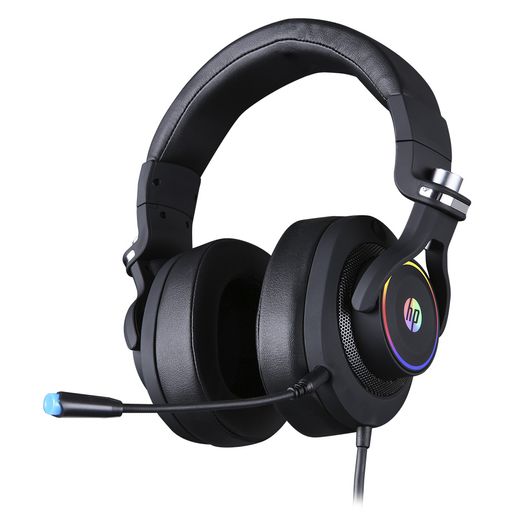 fone com microfone game stereo 1 p2+usb (h500) preto - hp fone com microfone game stereo 1 p2+usb (h500) preto - hp