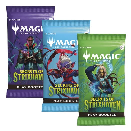 magic the gathering - secrets of strixhaven - play booster - ingles