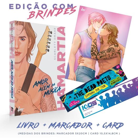 hamartia: amor além da música - edição com brinde