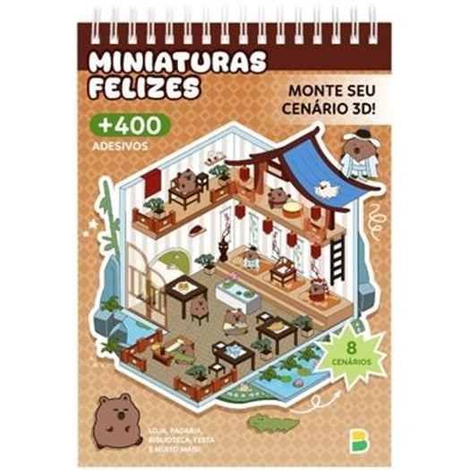 pequeno mundo 3d: miniaturas felizes