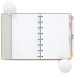 caderno notebook systemflex maxi cotton rosa