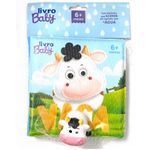banho luminoso: vaca