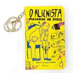 o alienista - livro de bolso com chaveiro