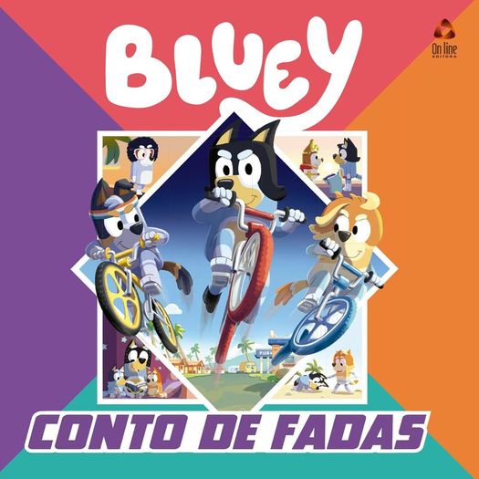 bluey livro de história - conto de fadas