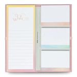 bloco de anotações sticky notes cotton rosa