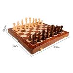 jogo de xadrez de madeira hoyle games