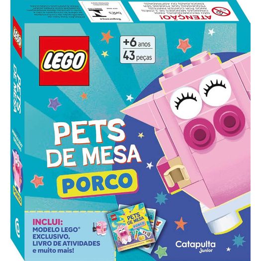 lego books pets de mesa: porco