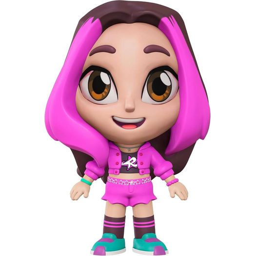 boneco vinil emilly vick dos rosa 15cm boneco vinil emilly vick dos rosa 15cm