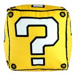 almofada formato cubo mario