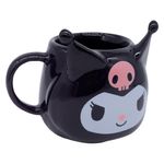 caneca 450ml formato 3d kuromi