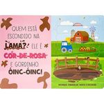 livro quebra-cabeça palito - fazenda