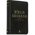 bíblia pocket nvi - capa luxo - preta
