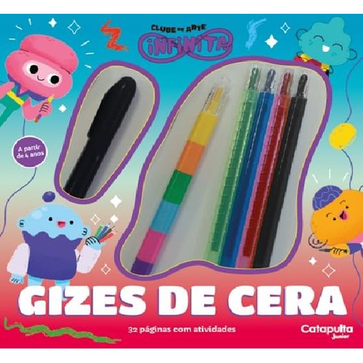 clube de arte infinita: gizes de cera