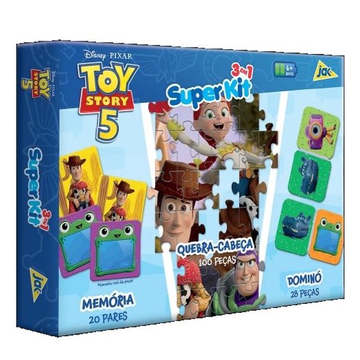 super kit 3 em 1 toy story 5