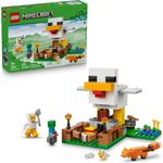 minecraft - fazenda de galinhas (21585) - lego