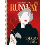 caderno universitário 1x1 diabo veste prada tilibra