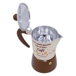 cafeteira italiana 150ml café off white