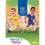 livro interativo futebol: brasil x frança