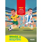 livro interativo futebol: brasil x argentina