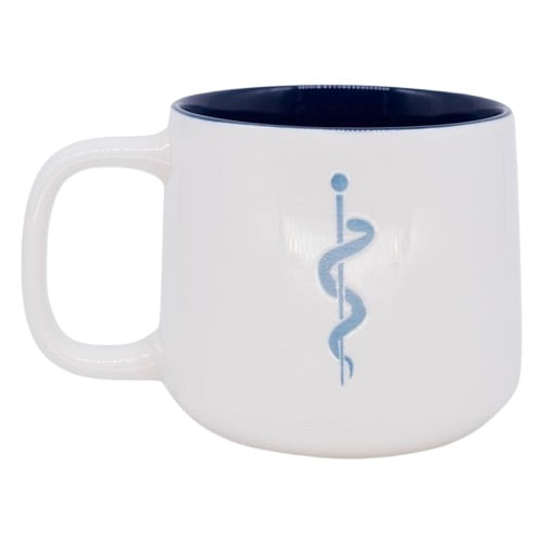 caneca 500ml office profissões medicina