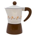 cafeteira italiana 150ml café off white