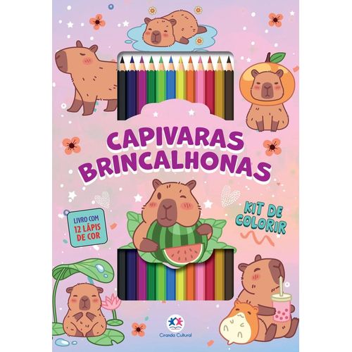 capivaras brincalhonas