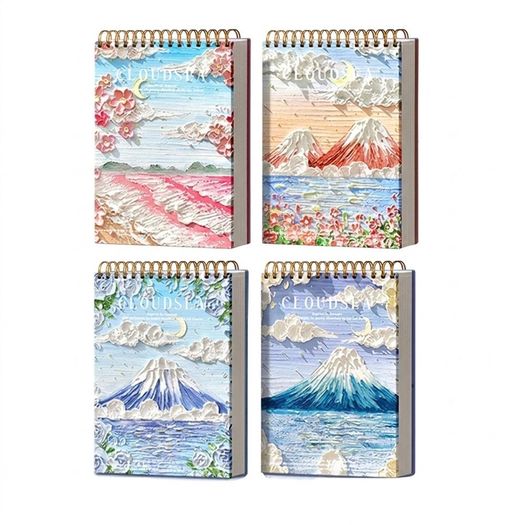 caderno sketchbook mar de flores b5